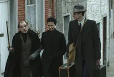 Céline and Lucette (Géraldine Pailhas) with Milton Hindus (Philip Desmeules)